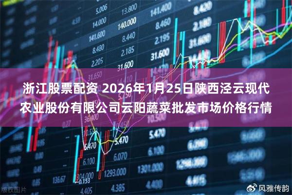 浙江股票配资 2026年1月25日陕西泾云现代农业股份有限公司云阳蔬菜批发市场价格行情
